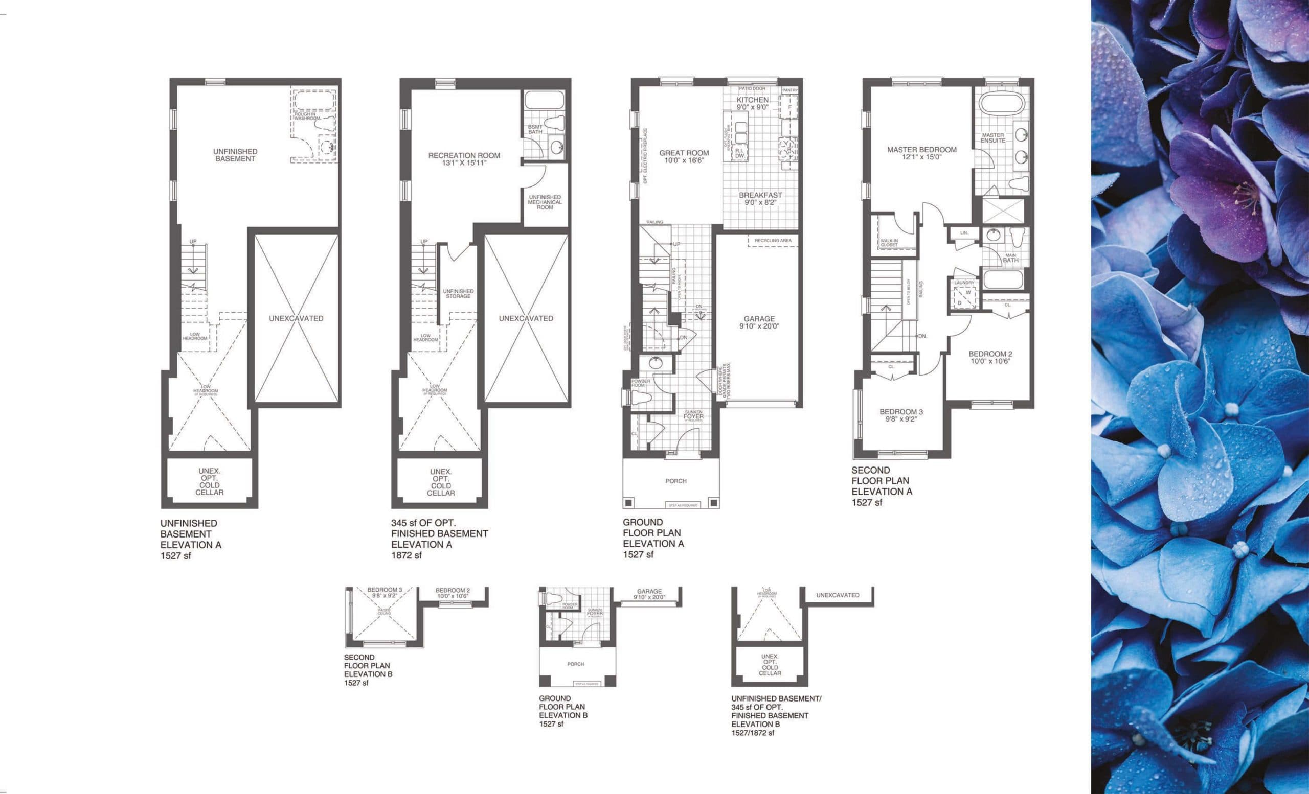 The Hydrangea Floor Plan at Victory Green by Remington Homes - 1527 sq.ft