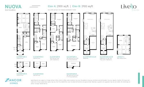 Nuova - End floor plan