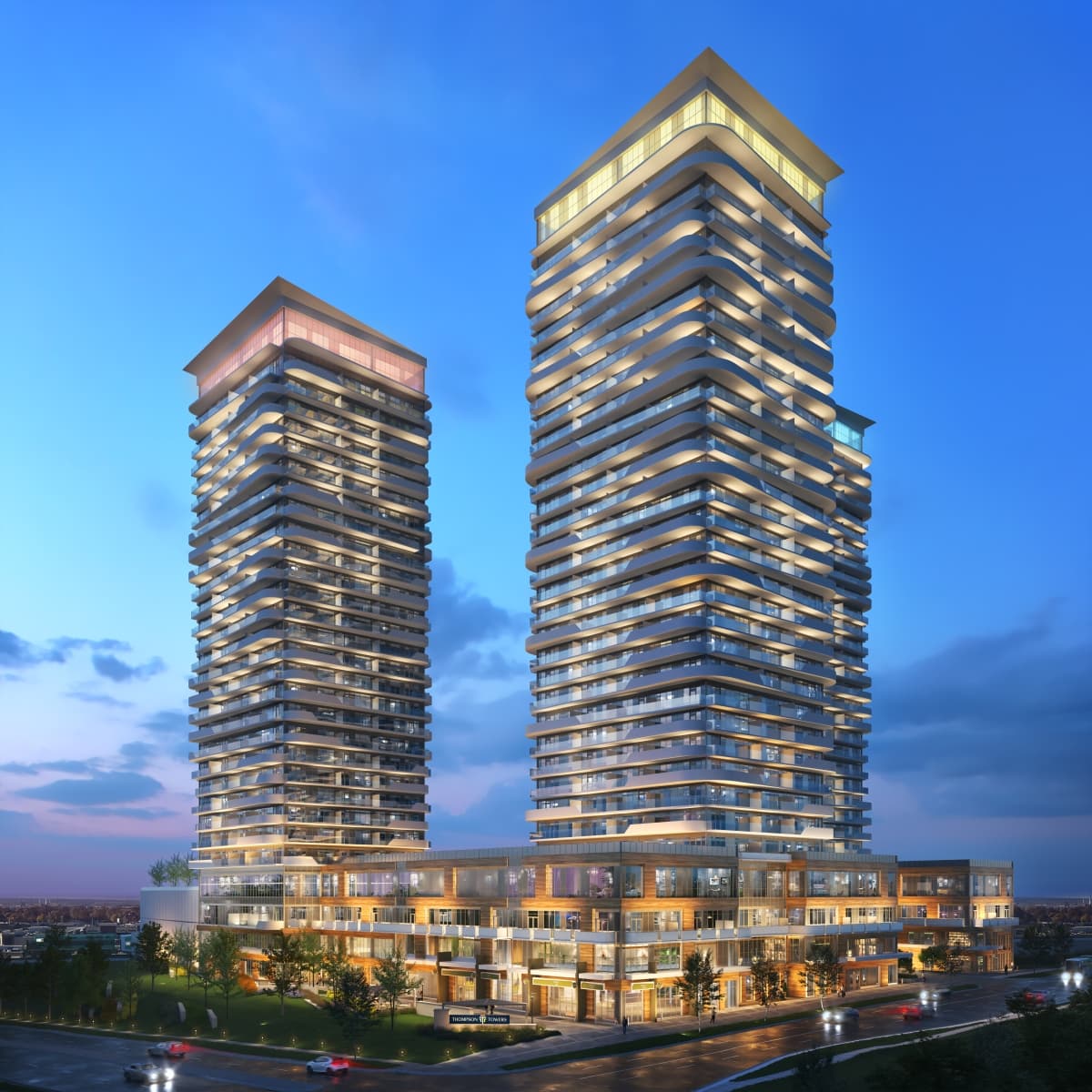 Thompson Towers – Sienna Condos