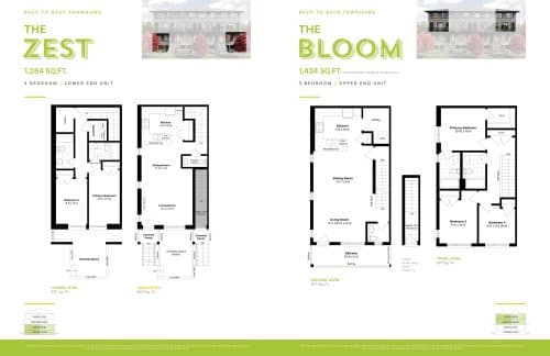 The Zest floor plan