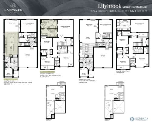 Lilybrook (Main Floor Bedroom) floor plan
