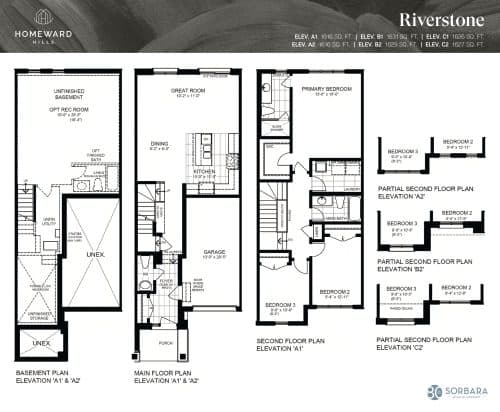 Riverstone floor plan