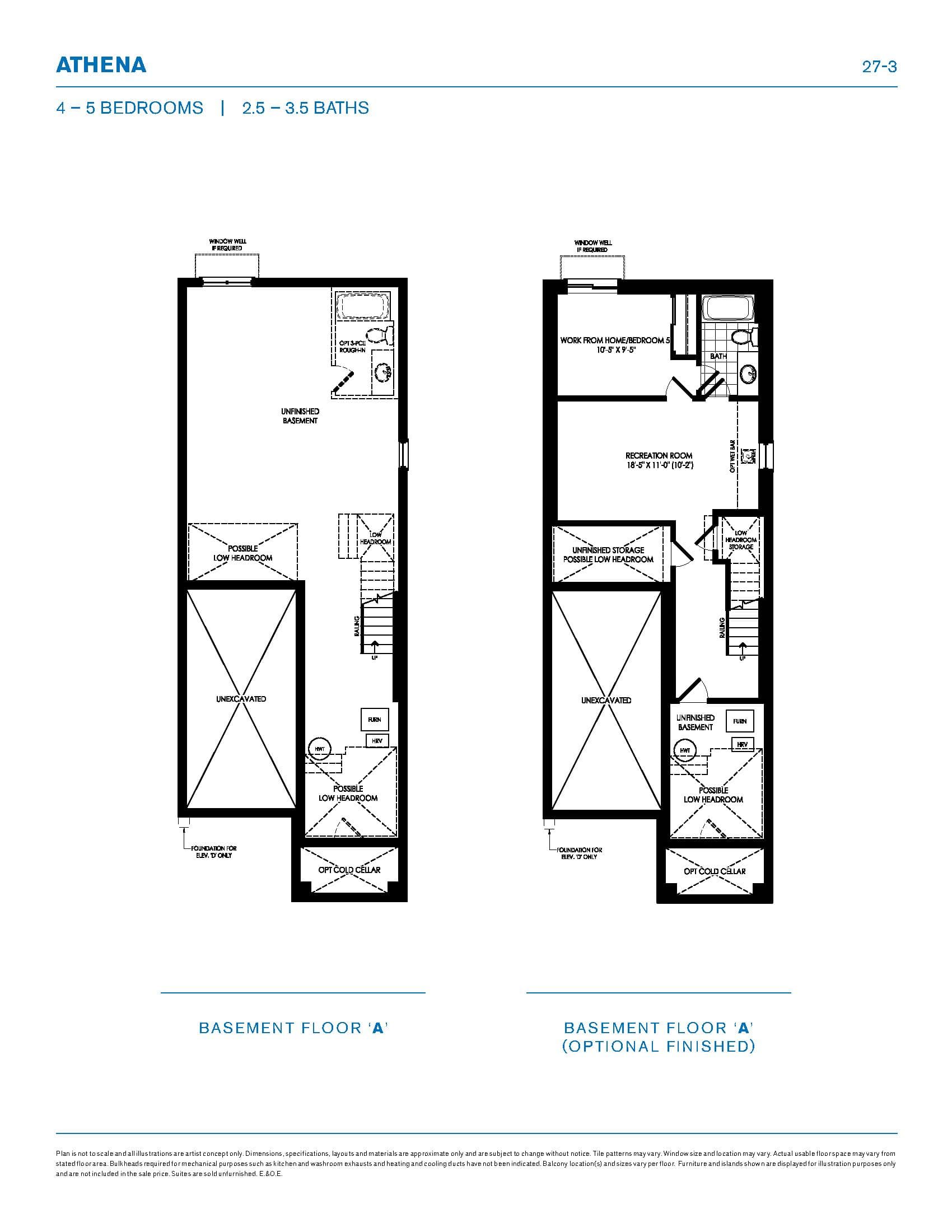 Athena Floor Plan at Appellation by Primont Homes - 1803 sq.ft